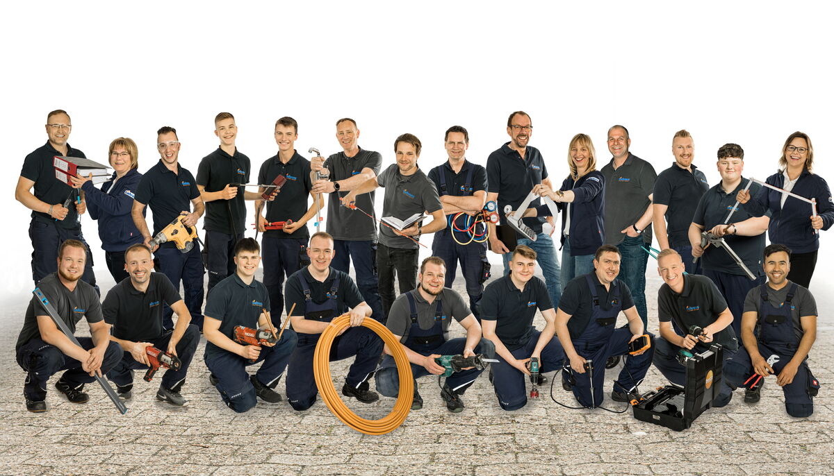 Teamfoto der Hans-Gerd Behrens GmbH